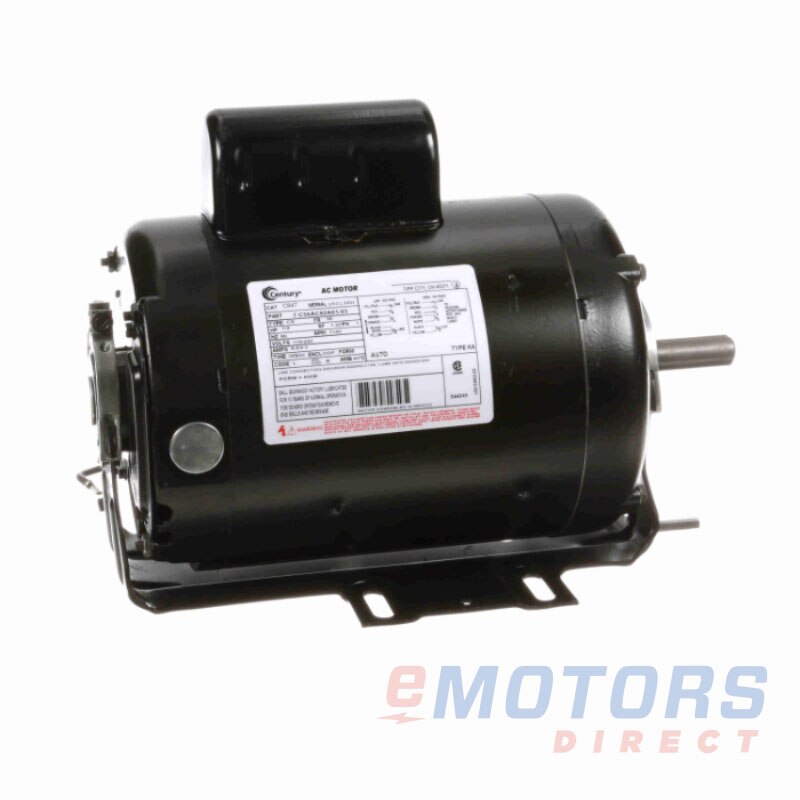 Century C847 1/2HP 56 ODP 115V|230V | eMotors Direct